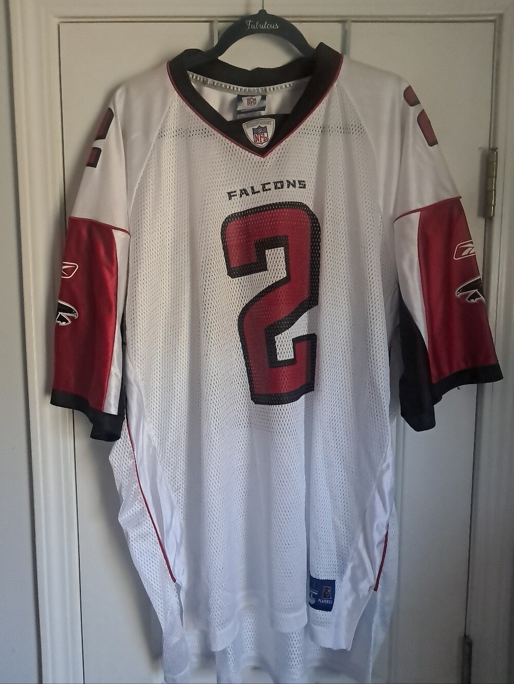 2XL Reebok Matt Ryan Atlanta Falcons White/Red #2 Football Jersey